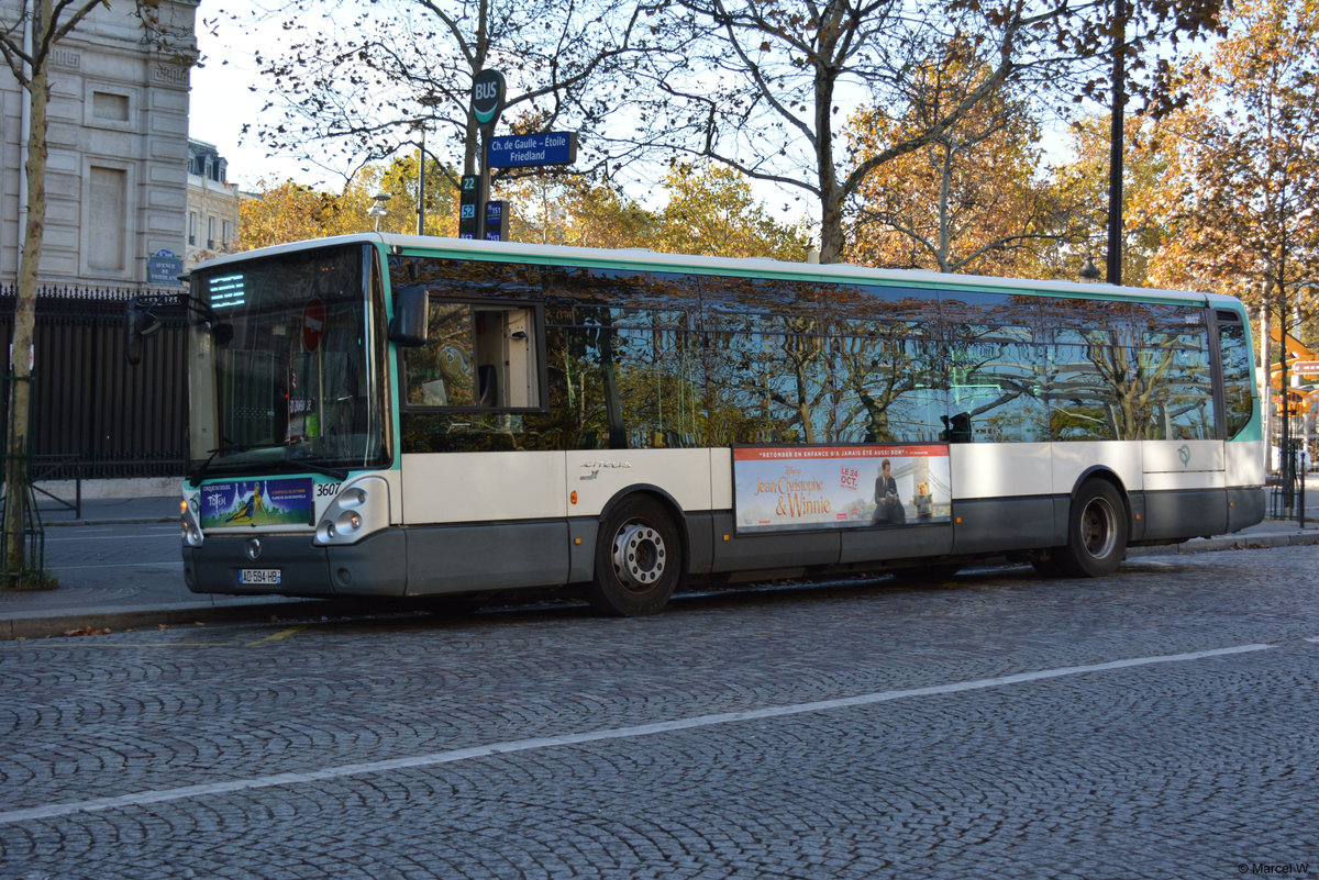 27.10.2018 | Frankreich - Paris | AD-594-HB -> Irisbus Citelis |