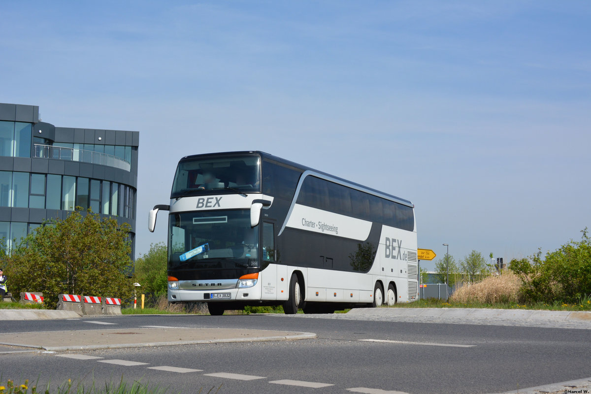 28.04.2018 | Brandenburg - Schönefeld (ILA) | Setra S 431 DT | BEX | B-EX 3832 |