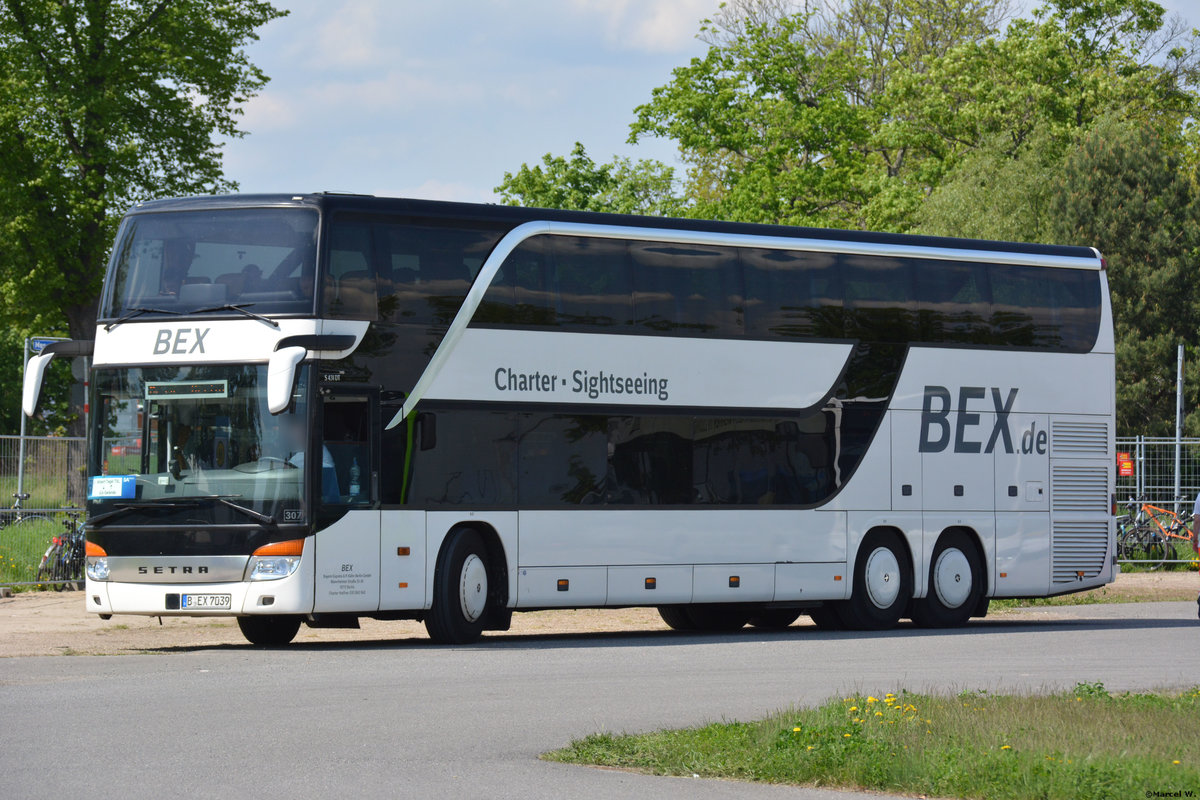 28.04.2018 | Brandenburg - Schönefeld (ILA) | Setra S 431 DT | BEX | B-EX 7039 |