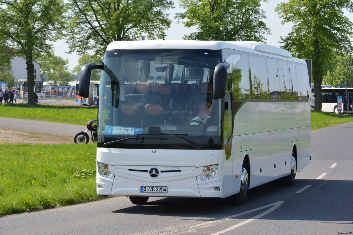 28.04.2018 | Brandenburg - Schönefeld (ILA) | Mercedes Benz Tourismo | Bus-Verkehr-Berlin KG | B-VB 2254 |