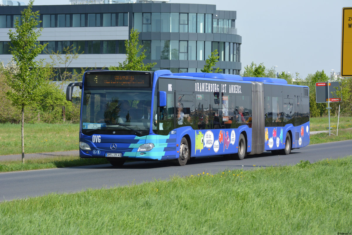 28.04.2018 | Brandenburg - Schönefeld (ILA) | Mercedes Benz Citaro II G | OVG | OHV-VK 41 | 