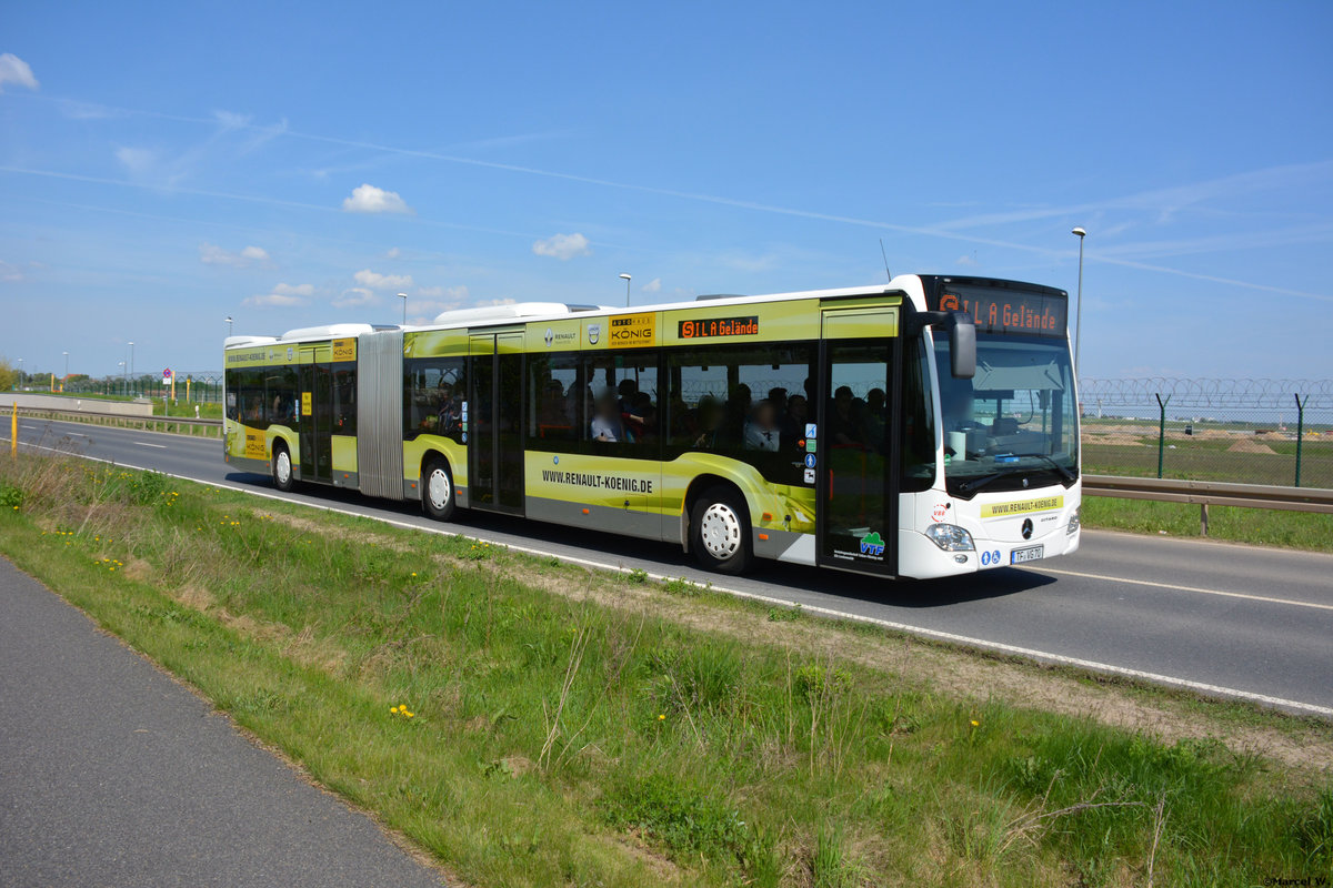 28.04.2018 | Brandenburg - Schönefeld (ILA) | Mercedes Benz Citaro II GÜ | Verkehrsgesellschaft Teltow-Fläming mbH | TF-VG 70 |