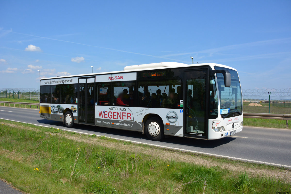 28.04.2018 | Brandenburg - Schönefeld (ILA) | Mercedes Benz Citaro I Facelift Ü | Verkehrsgesellschaft Teltow-Fläming mbH | TF-VG 74 |