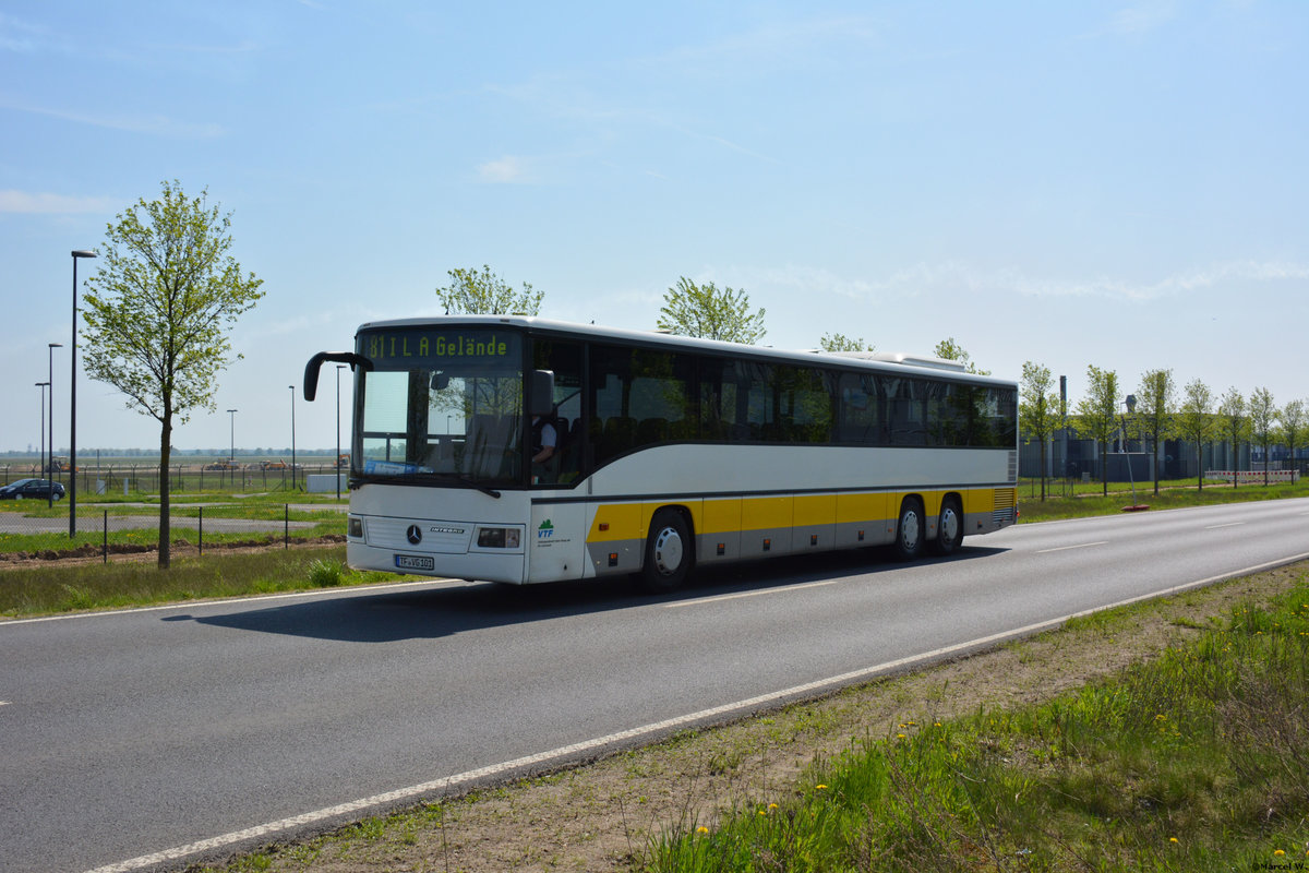 28.04.2018 | Brandenburg - Schönefeld (ILA) | Mercedes Benz Integro | Verkehrsgesellschaft Teltow-Fläming mbH | TF-VG 101 |