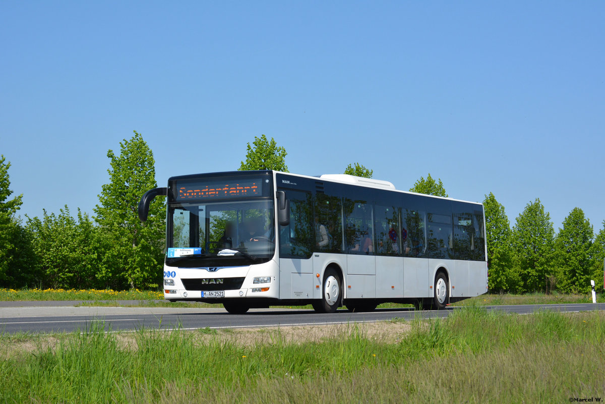 29.04.2018 | Brandenburg - Schönefeld (ILA) | MAN Lion's City Ü | M-AN 2521 |