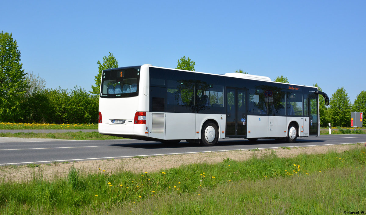 29.04.2018 | Brandenburg - Schönefeld (ILA) | MAN Lion's City Ü | M-AN 2521 |