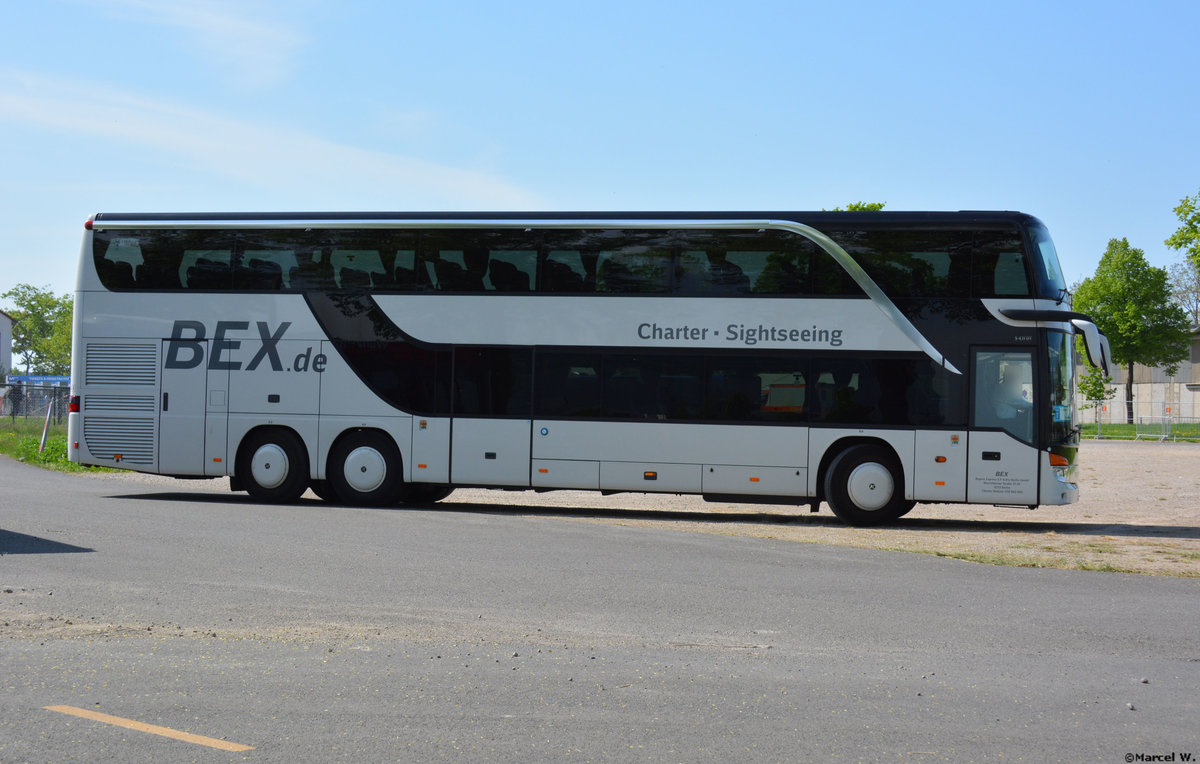 29.04.2018 | Brandenburg - Schönefeld (ILA) | Setra S 431 DT | BEX | B-EX 3110 |