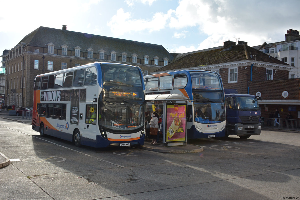 29.10.2018 | England - Folkestone | Alexander Dennis | SN66 VVT & GN09 BCX |