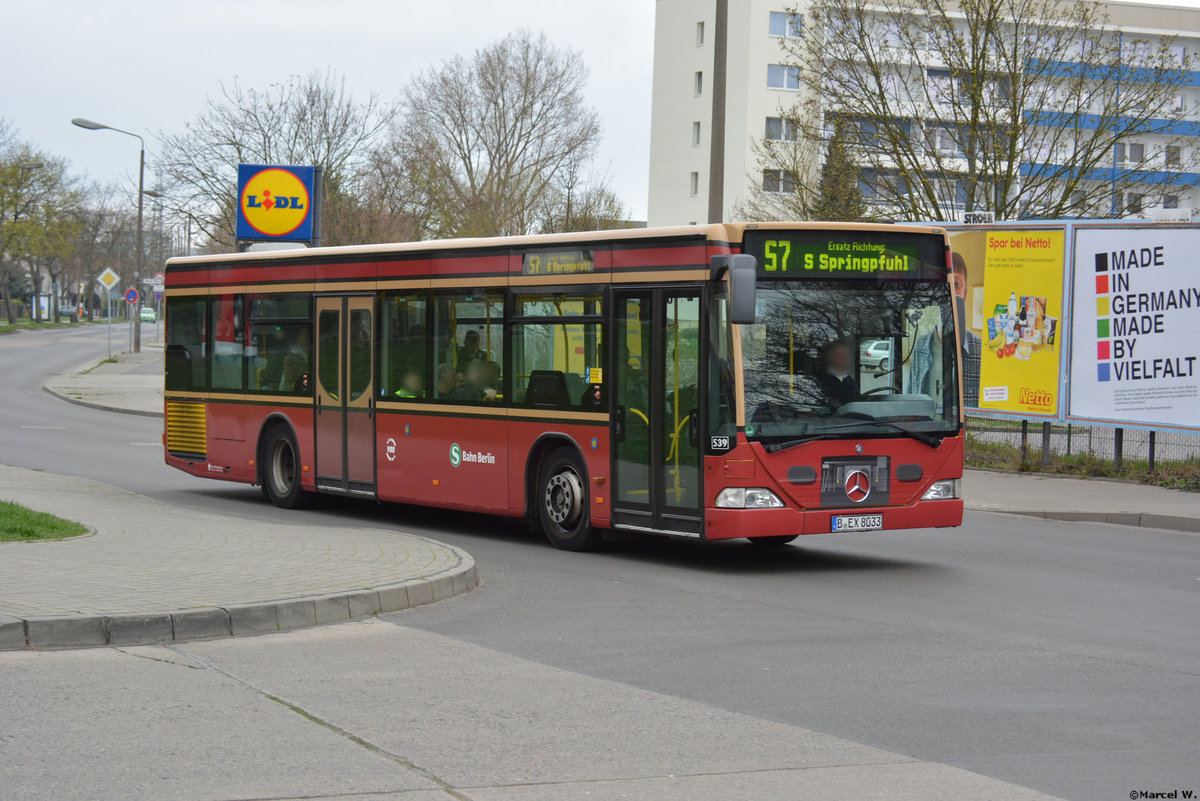 31.03.2019 | Berlin-Marzahn | BEX | B-EX 8033 | Mercedes Benz Citaro I |