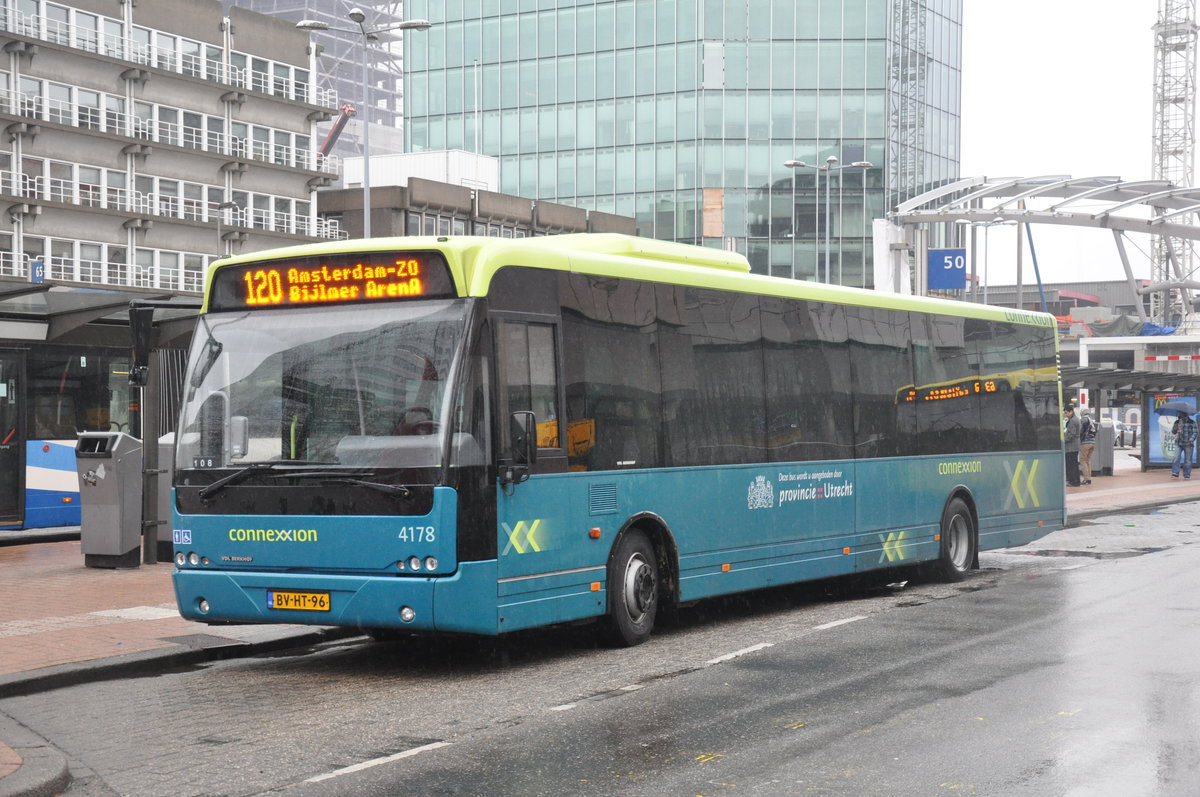 4178 VDL SB200 / Berkhof von Connexxion aufgenommen 09.03.2013 am Bahnhof Utrecht Centraal 