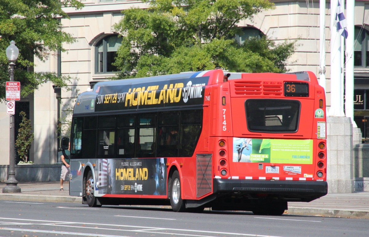 6.10.2013 Washington, DC. Stadtbus