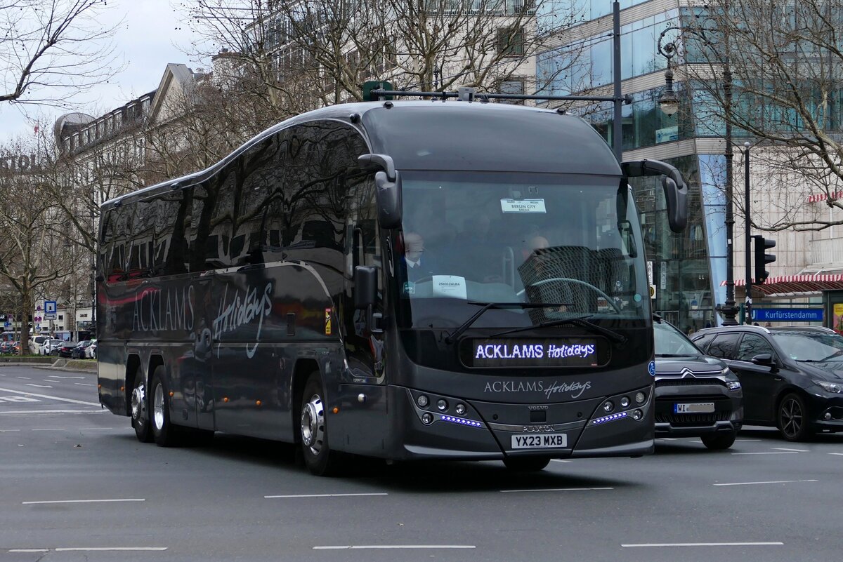 ADL Plaxton Elite Volvo B11R Acklams Holidays UK Bus bild de ADL Plaxton Elite Volvo B11R Acklams Holidays UK Bus bild de