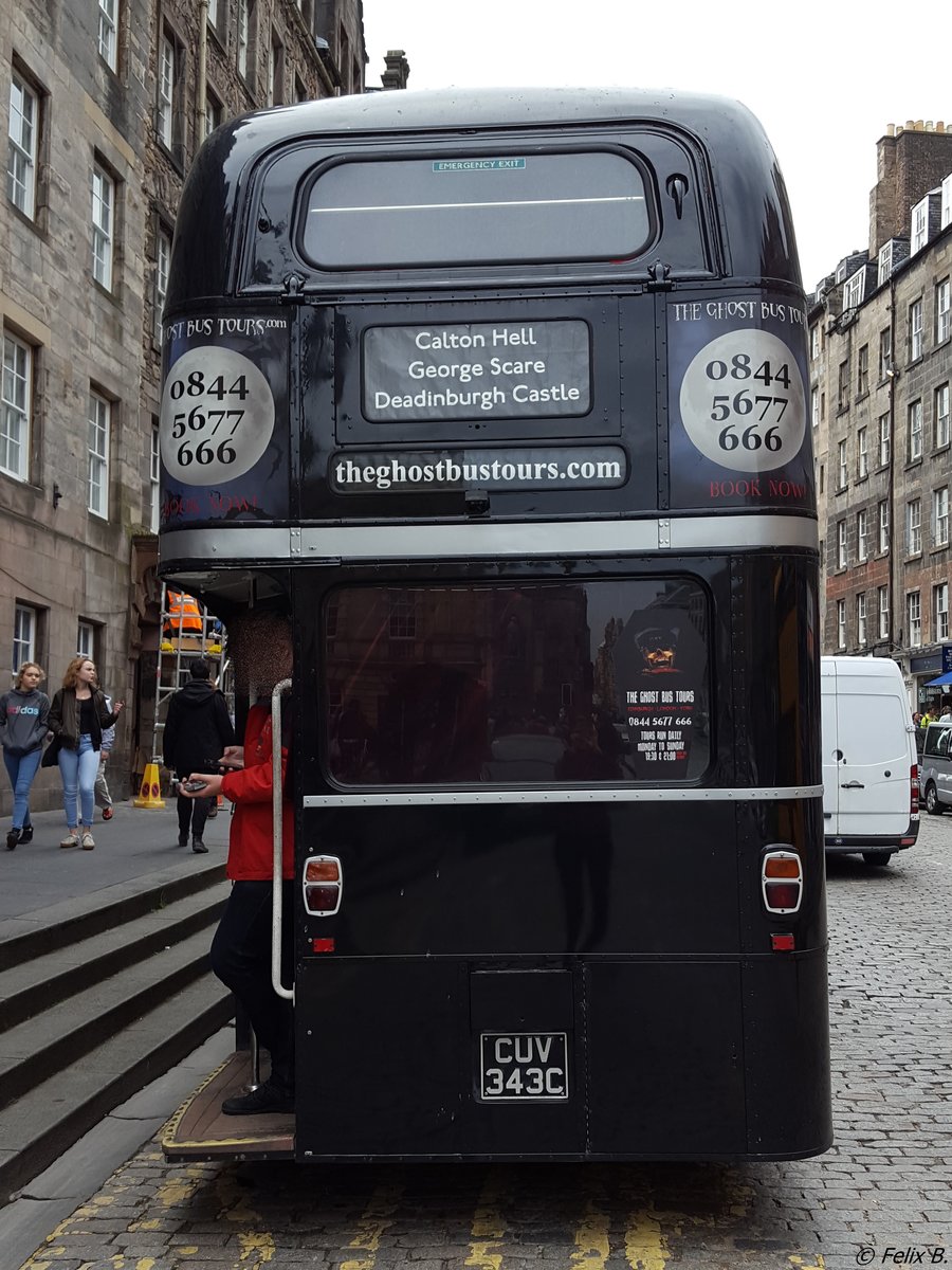 AEC Routenmaster von The ghost bus tours in Schottland 2017