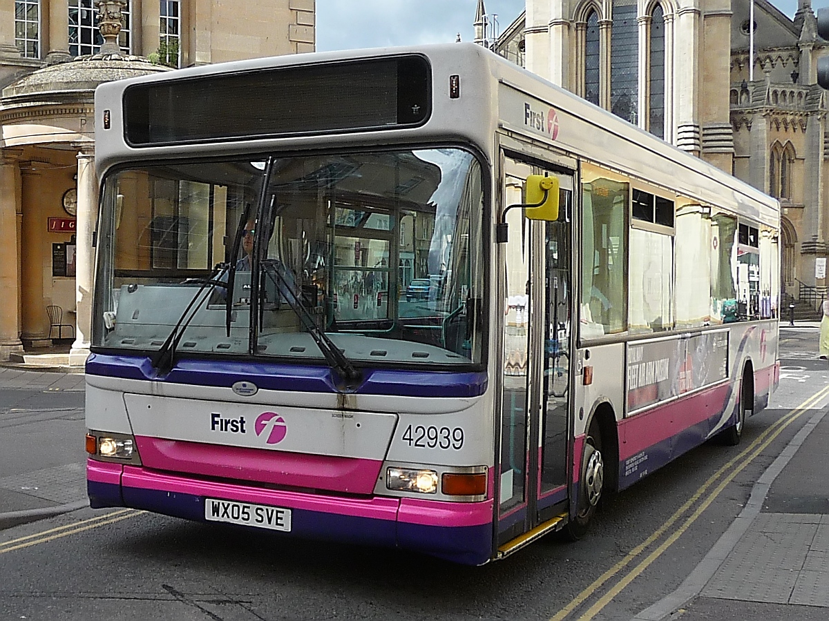 Alexander-Dennis Pointer Dart Stadtbus von First in Bath, 16.9.16