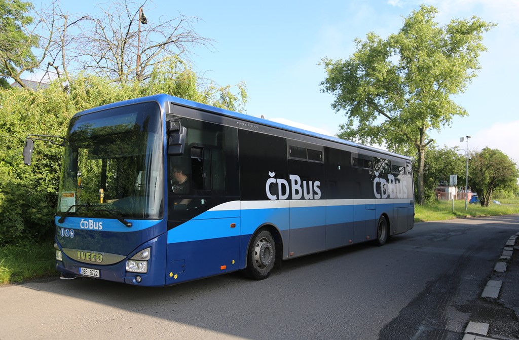 Am 7.6.2024 war dieser Bahnbus der CD im Schienen Ersatz Verkehr eingesetzt. Ich durfte ihn von Libocovice aus bis Louny nutzen. Der Schaffner unseres Zuges fuhr mit!