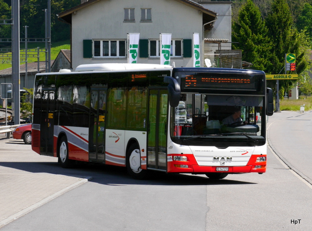 asm Oberaargau - MAN Lion`s City  Nr.49  BE  547231 in Wynigen am 20.05.2014
