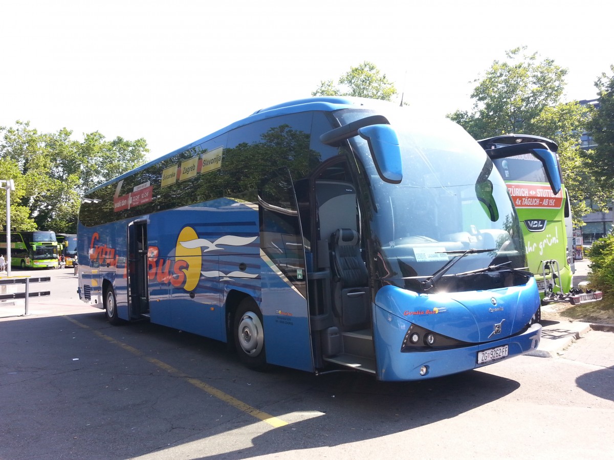 Atomic Volvo, Croatia Bus, Zurich juillet 2015