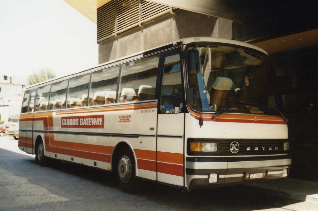 Aus den 90-er Jahren: Setra S 215 H  Ehrler 