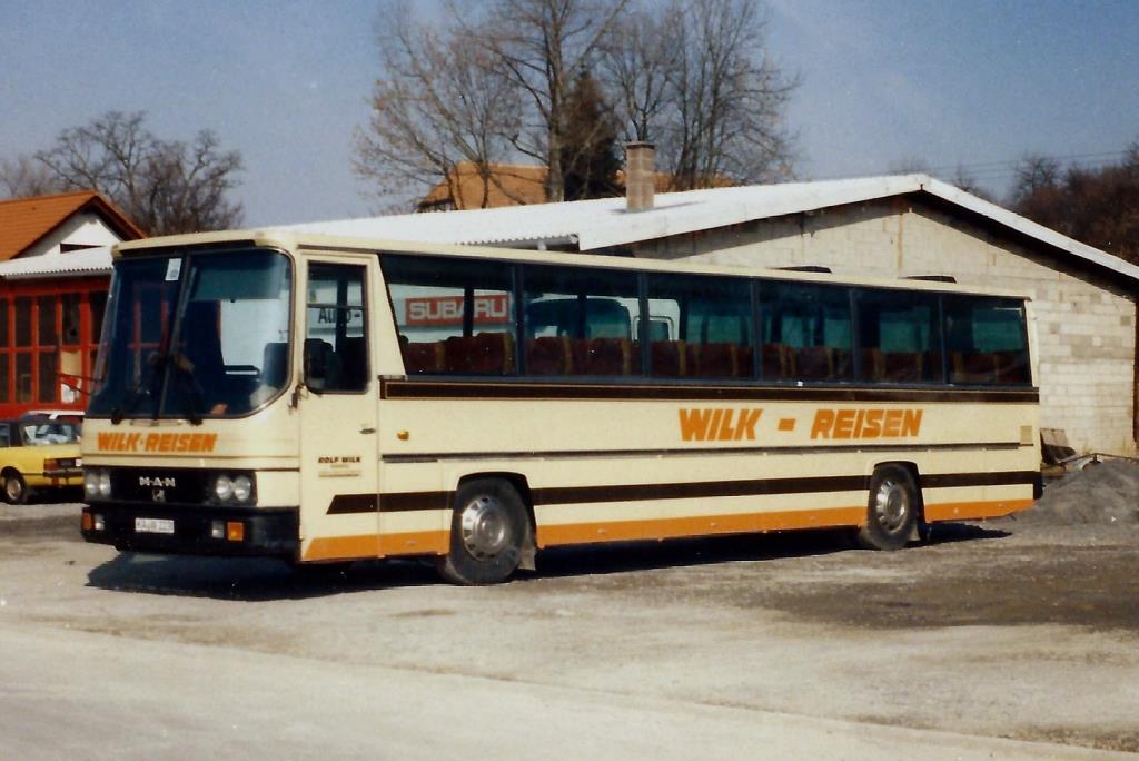 Aus dem Archiv: MAN SR 240  Wilk , Oberderdingen-Flehingen 80-er Jahre