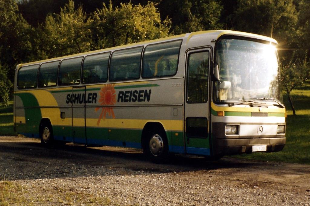 Aus dem Archiv: Mercedes O 303 15 RHD  Schuler , Bretten-Büchig 80-er Jahre