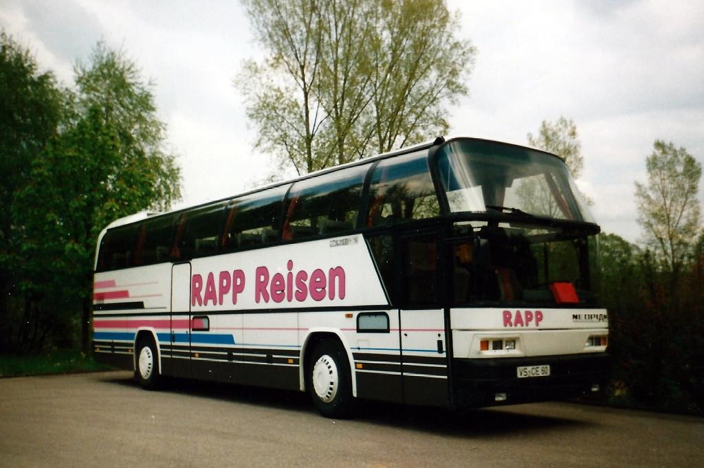 Aus dem Archiv: Neoplan Cityliner N 116  Rapp , Kraichtal ca. 1990