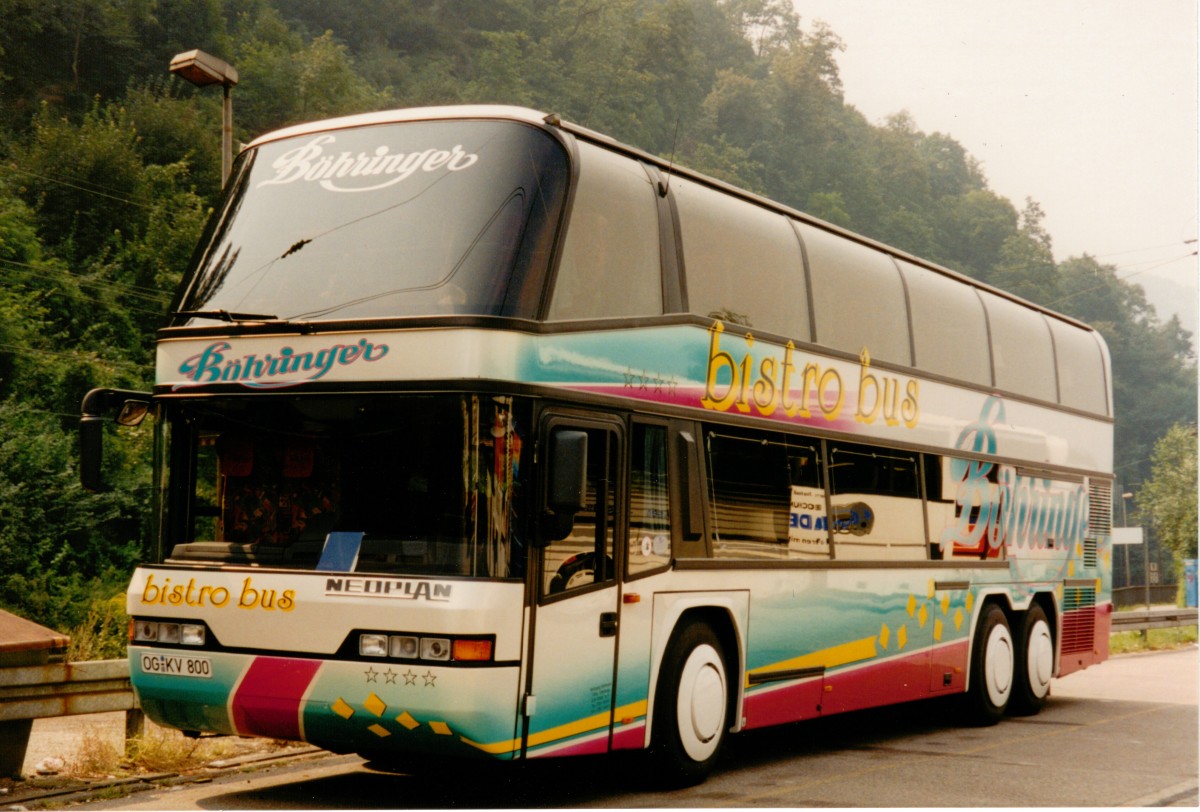 Aus dem Archiv: Neoplan Skyliner  Böhringer , Heidelberg September 1995