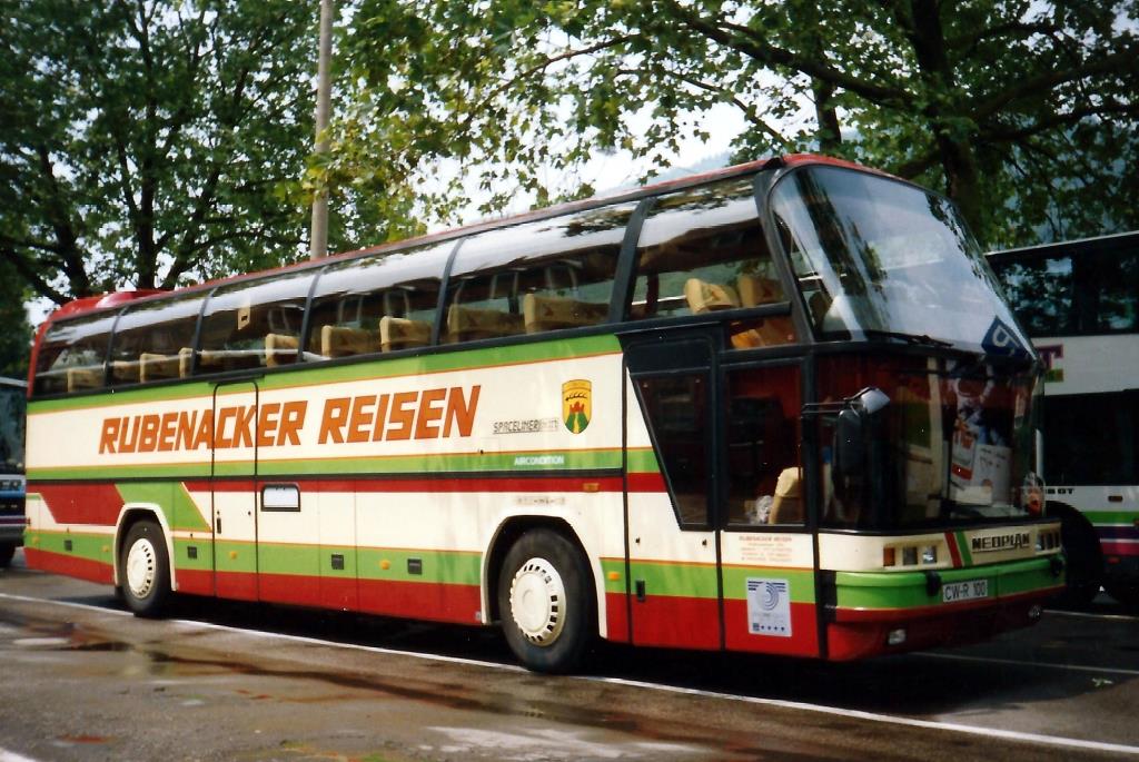 Aus dem Archiv: Neoplan Spaceliner N 117/2  Rübenacker , Heidelberg 90-er Jahre