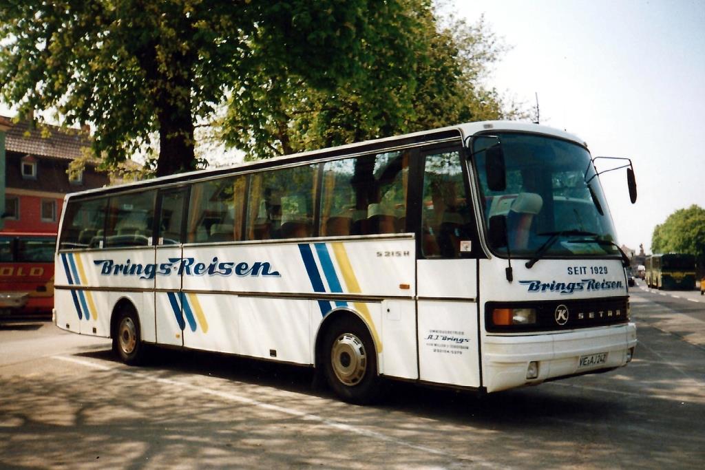 Aus dem Archiv: Setra S 213 H  Brings , Heidelberg 1991