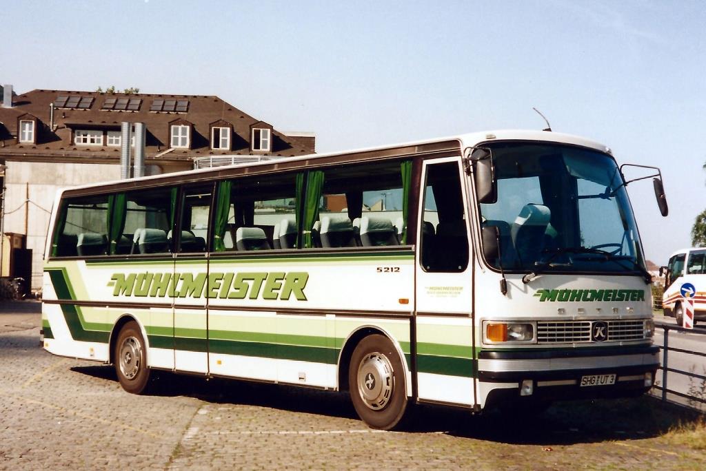 Aus dem Archiv: Setra S 212 H  Mühlmeister , Heidelberg 1995