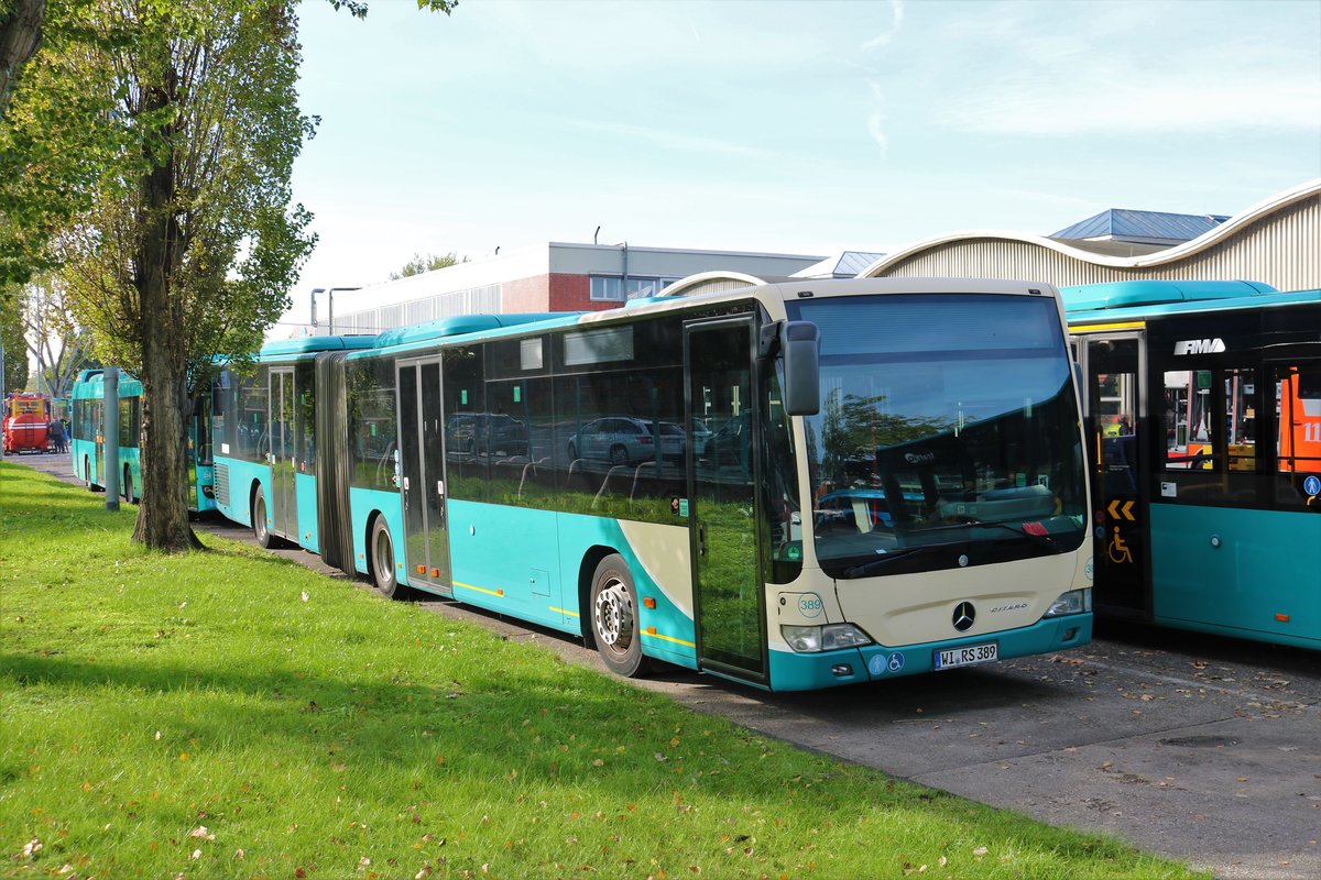 Autobus Sippel Mercedes Benz Citaro 1 Facelift g am 26.10.19 auf dem Betriebshof bei einer öffentlichen Feuerwehr Übung 