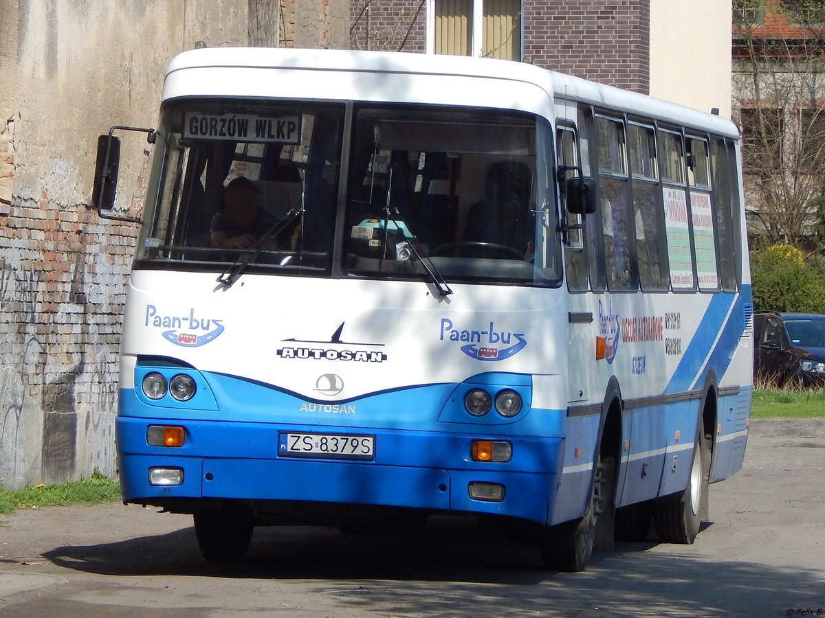 Autosan H9-21 von Paan-Bus aus Polen in Stettin am 18.04.2018