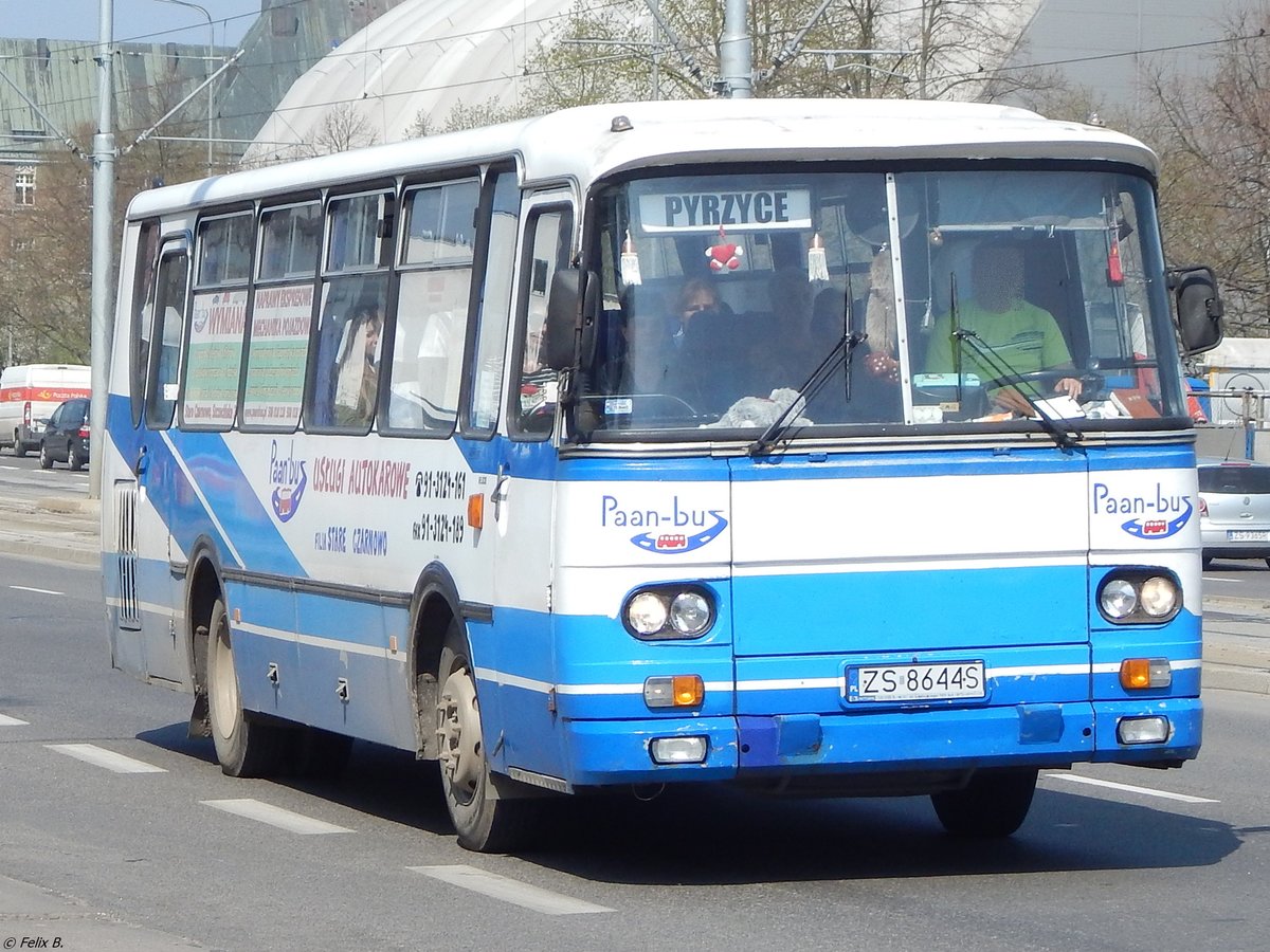 Autosan H9-21 von Paan-Bus aus Polen in Stettin am 18.04.2018