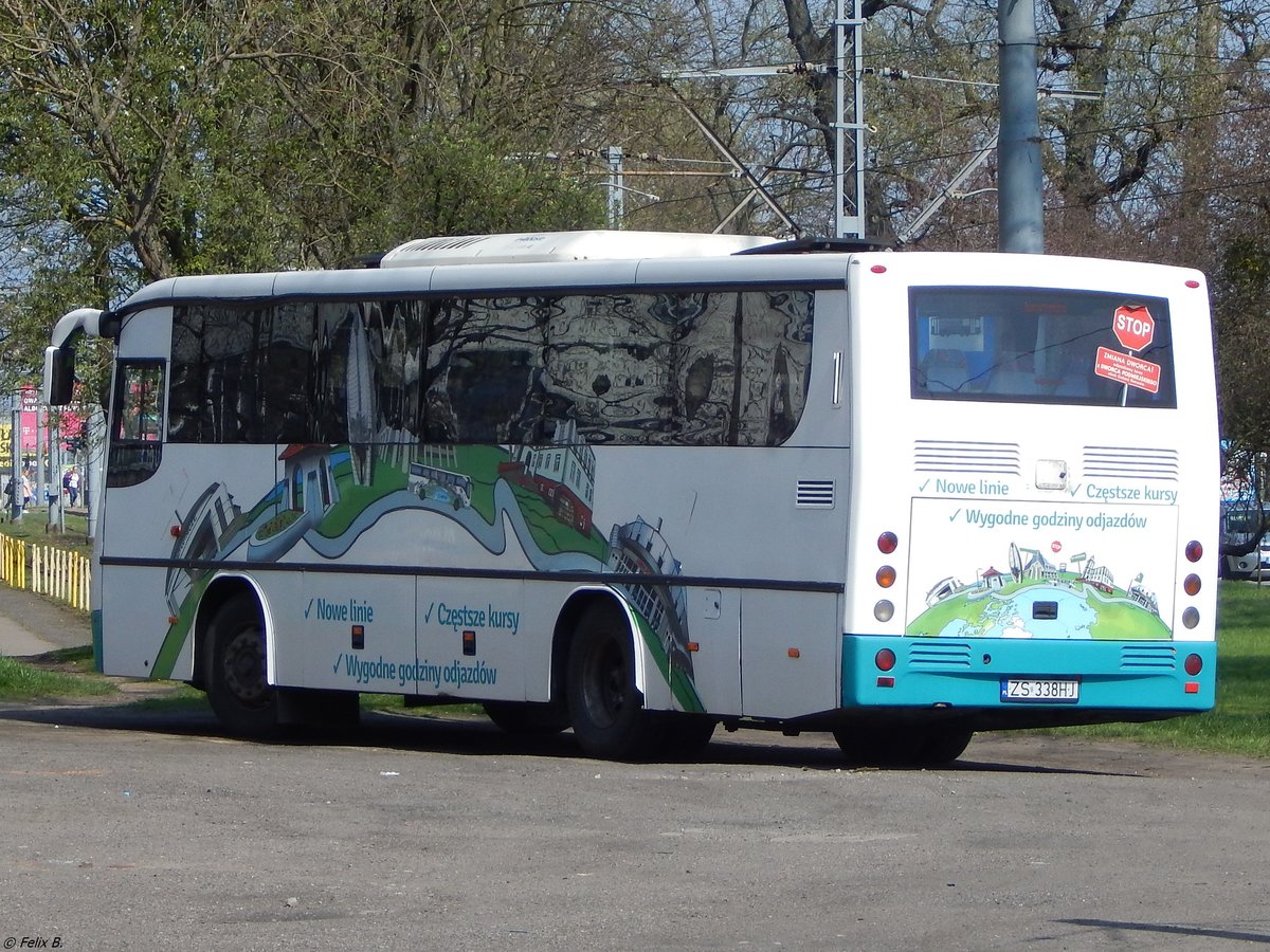 Autosan Lider Midi von Paan-Bus aus Polen in Stettin am 18.04.2018