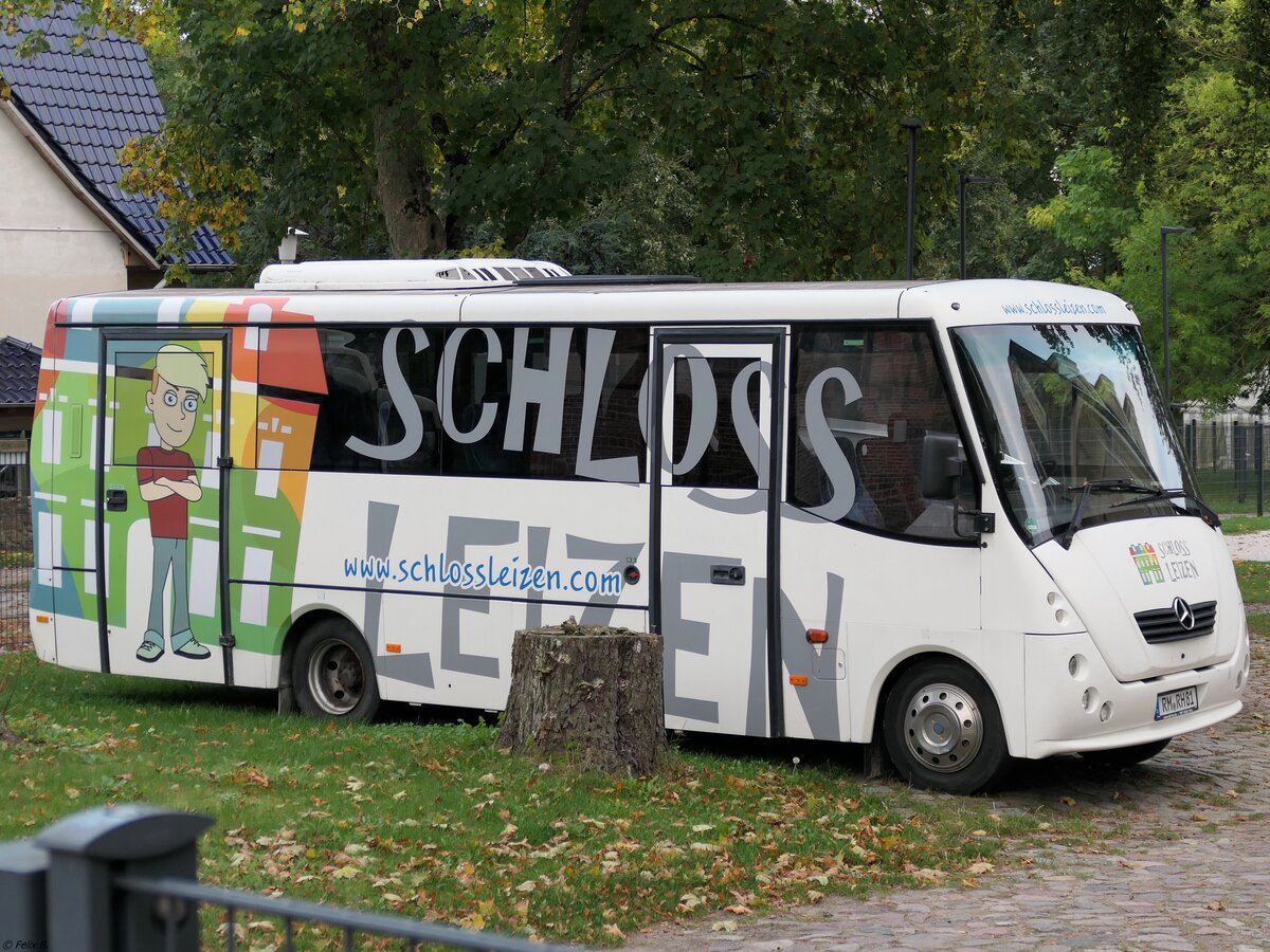 Autosan Solina von Schloss Leizen aus Deutschland in Leizen am 05.10.2024