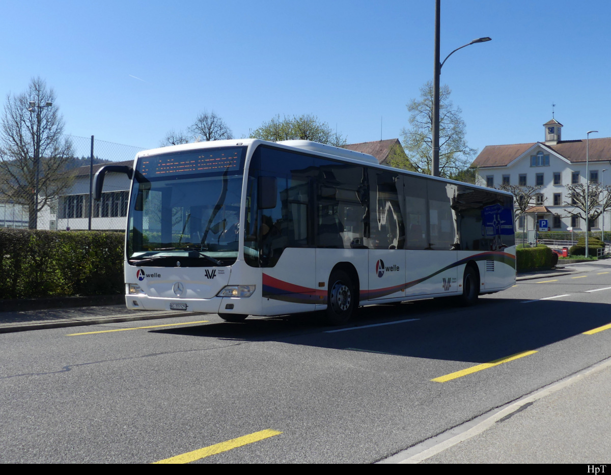 AVA - Citaro  AG  355525 unterwegs in Zofingen am 18.04.2022