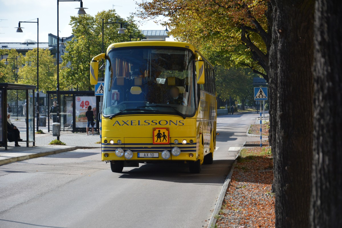 AX 10 (Bova Futura) am Busbahnhof von Västerås. Aufgenommen am 17.09.2014.

