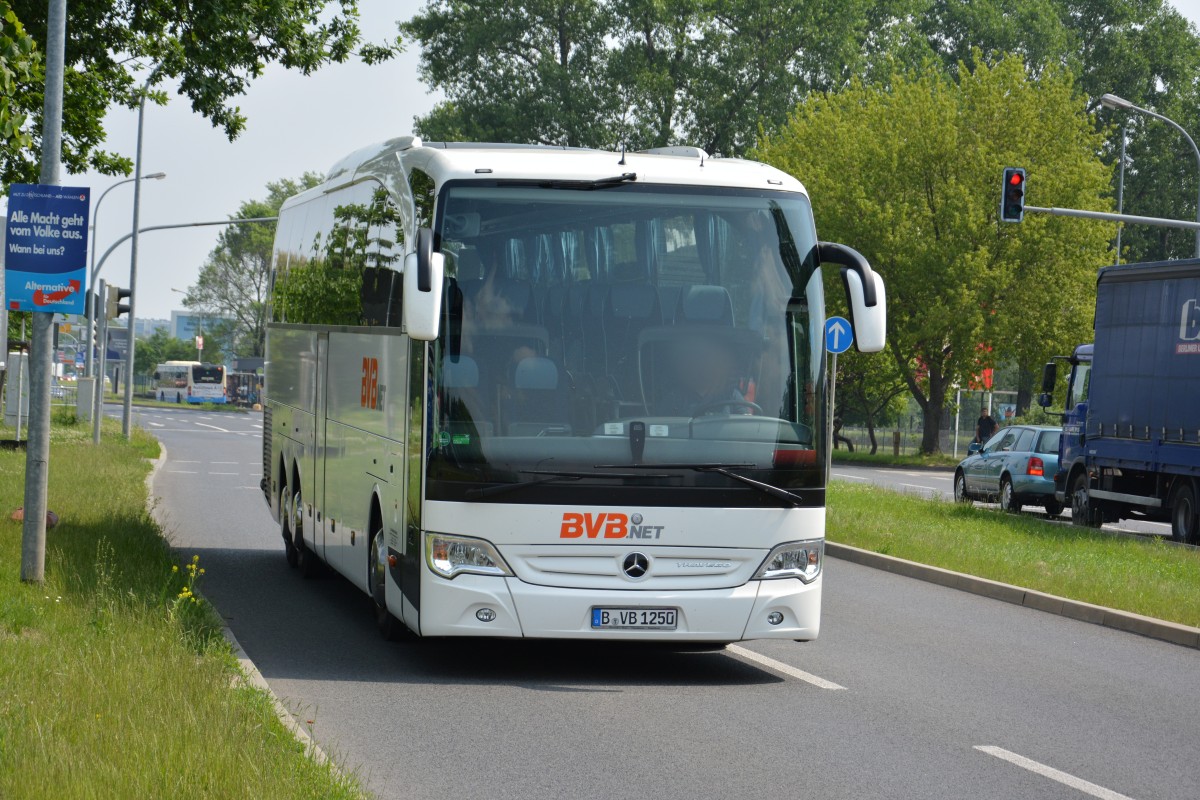 B-VB 1250 bei der Durchfahrt in Schönefeld. Aufgenommen am 23.05.2014.