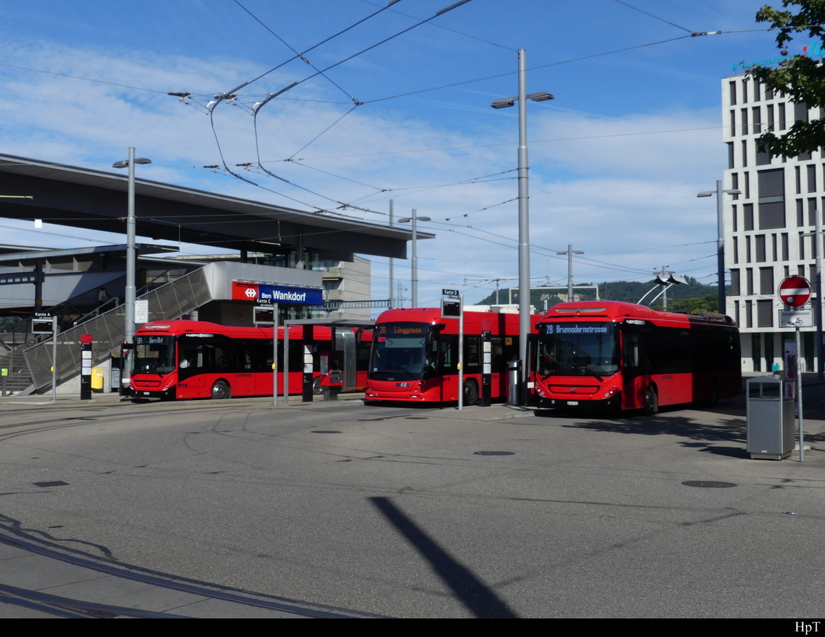 Bern Mobil - Fahrzeugtreffen bei der Haltestelle Bern Wankdorf am 18.09.2022