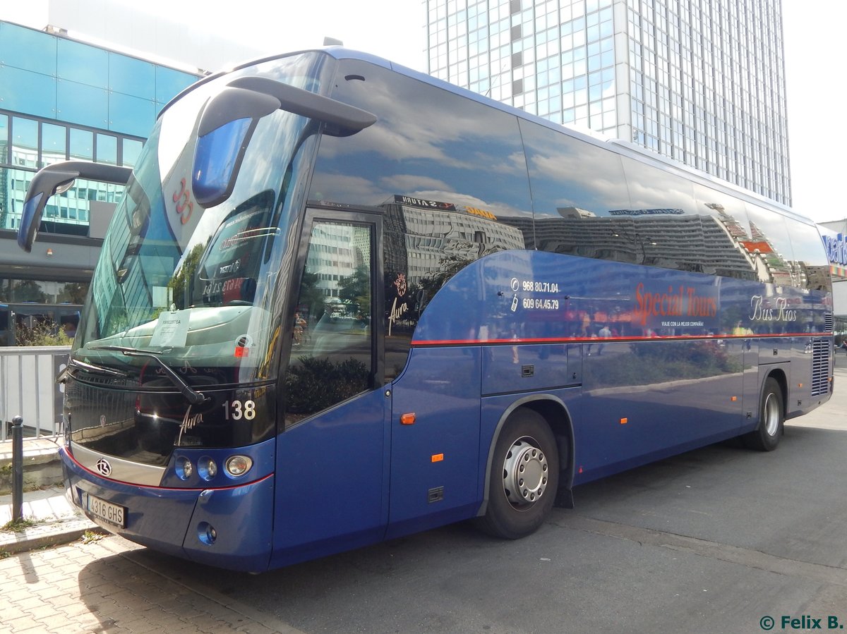 Beulas Aura von Bus Rios aus Spanien in Berlin am 24.08.2015