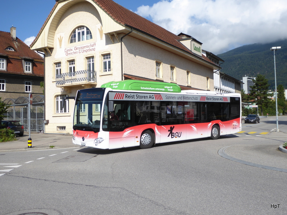 BGU - Gasbus Mercedes Citaro Nr.29  SO 21951 unterwegs auf der Linie 25 bei der alten Landi am 03.09.2017