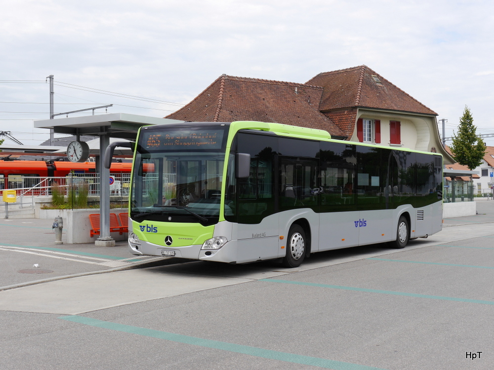 BLS / Busland - Mercedes Citaro  Nr.105  BE  737105 in Fraubrunnen am 28.06.2014