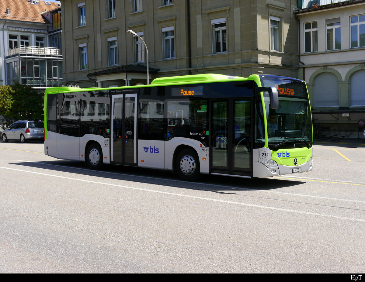 BLS Busland - Mercedes Citaro Nr.212  BE 464212 in Burgdorf am 08.06.2019