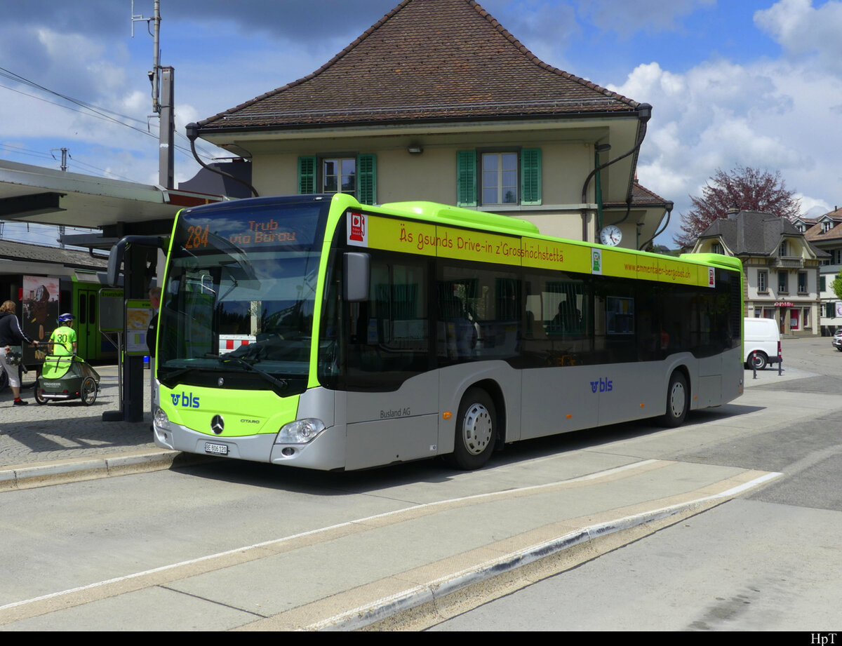 BLS Busland - Mercedes Citaro  Nr.120   BE 806120 in Langnau am 04.05.2022