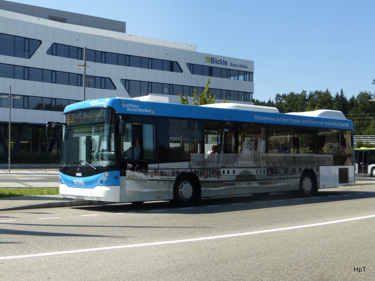 BLS Busland - Scania-Hess  Nr.42  BE  657431 in Kirchberg/Lyssach am 31.08.2015
