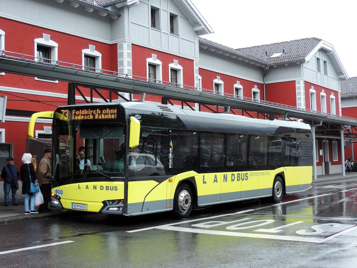 Bludenz, 24/07/2017 : Solaris Urbino 12 IV - Landbus Vorarlberg - Oberes Rheintal.