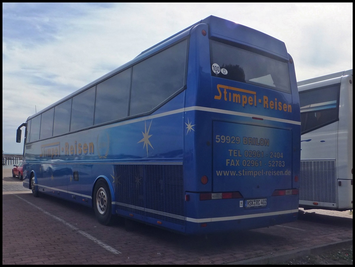 Bova Futura von Stimpel Reisen aus Deutschland im Stadthafen Sassnitz am 08.09.2013