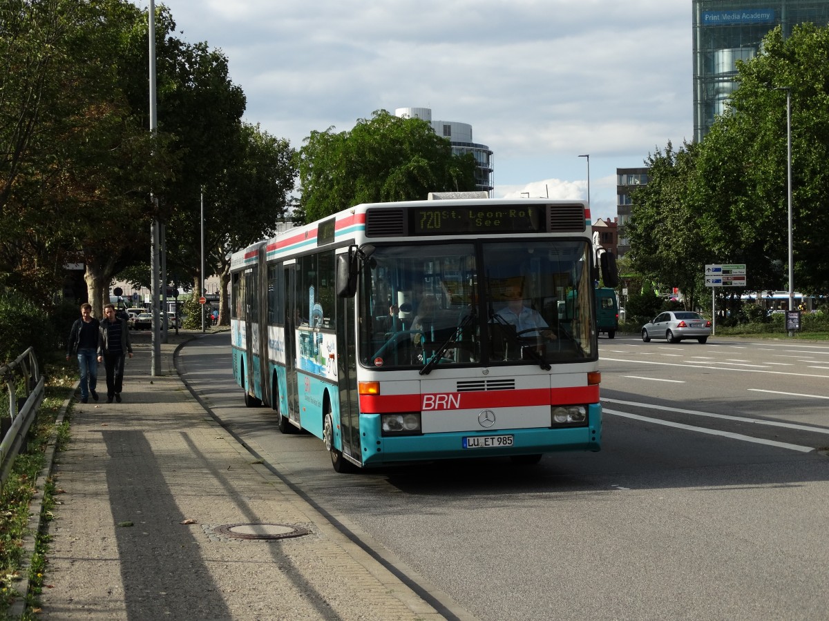 BRN Mercedes Benz O407 G am 04.09.15 in Heidelberg 