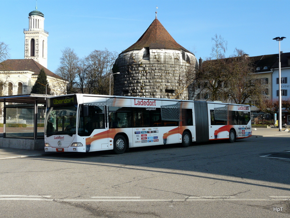 BSU - Mercedes Citaro Nr.48 SO 155948 unterwegs auf der Linie 1 in Solothurn am 31.12.2013