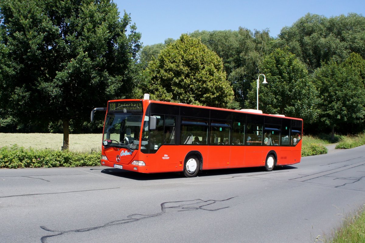 Bus Rheinland-Pfalz / Bus Dierdorf: Mercedes-Benz Citaro (WW-OJ 14) vom Busunternehmen Jörg Orthen GmbH, aufgenommen im Juni 2020 im Stadtgebiet von Dierdorf (Landkreis Neuwied).
