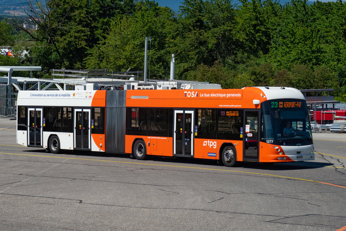 Bus TOSA Hess/ABB E-Bus 1277
Genf FlughafenP47 31.05.2020